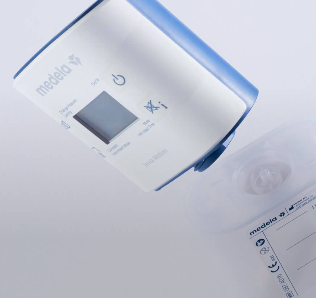 Medical vital signs monitor instrument in a hospital. This health care device displays and monitors heart rate and oxygen levels in hospital patients
